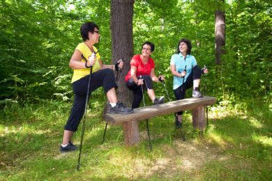 Nordic Walking im Sommerurlaub in Wagrain